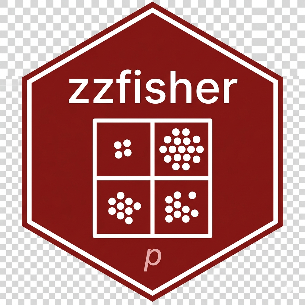 zzfisher hex sticker