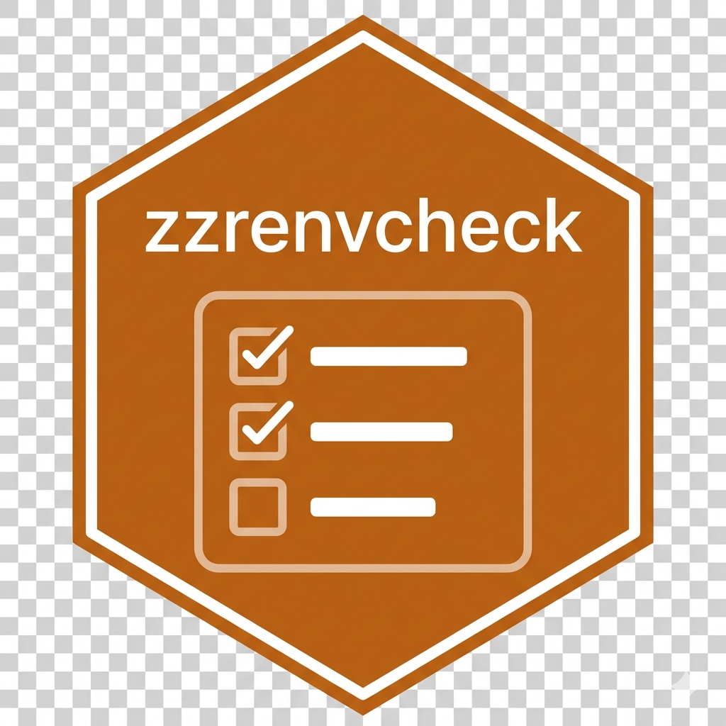 zzrenvcheck hex sticker