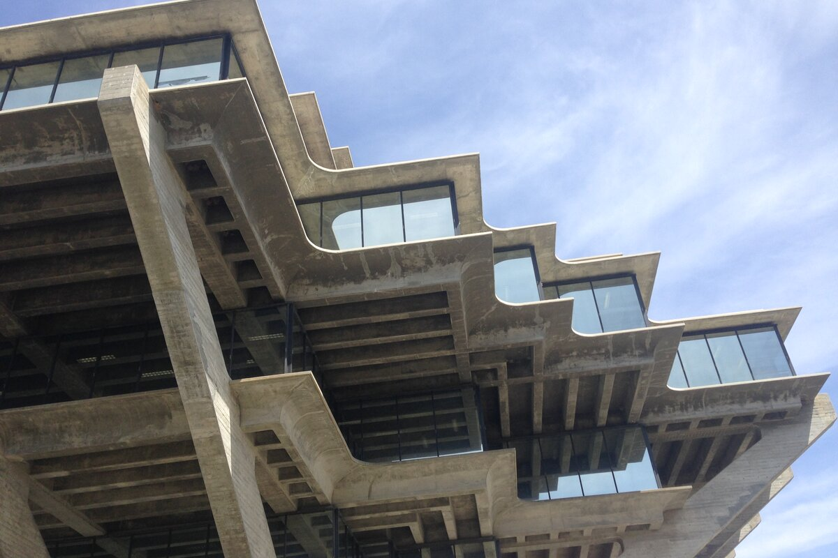 UCSD Geisel Library: a reminder that good documentation, like good architecture, requires careful structural planning.